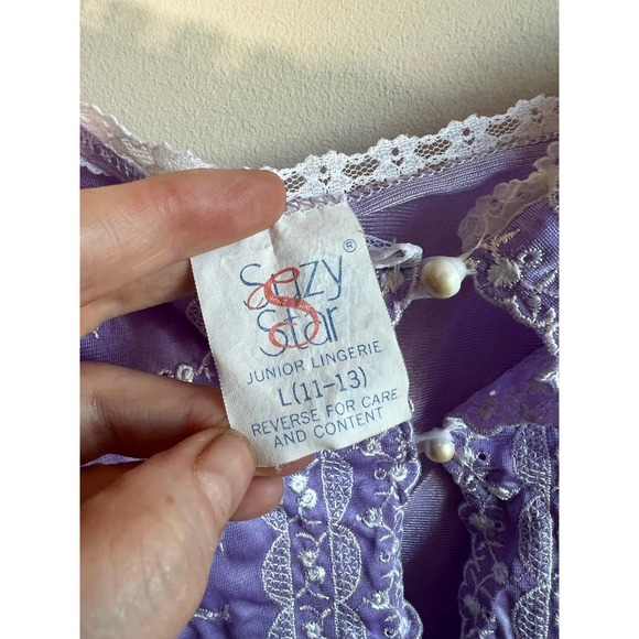 Vintage Lilac Cropped cami - Picture 3 of 4